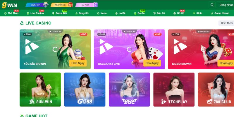 Chơi nhanh, thưởng lớn với hàng loạt các tựa game đình đám