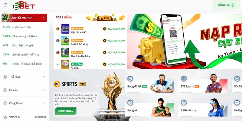 BBET - Nhà Cái Bứt Phá Với Kho Game Khủng Và Khuyến Mãi Lớn 1 Thông tin về nhà cái BBET
